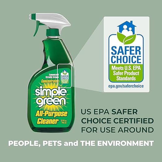 Simple Green AllPurpose Cleaner,32 Fl Oz,Original,(Pack of 6)