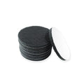 8PCS 5'' Scrubber Scouring Pads, Drill Powered Brush Tile Scrubber Scouring Pads for Furniture Automotive Cleaning, Rust Removal, Gray