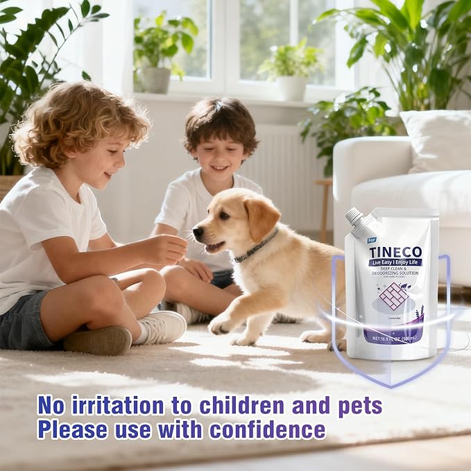 Floor Lavender Cleaning Solution 1 bags Refill, Compatible with Tineco All Series Robot Vacuum Cleaner, Eco-Safe, Streak-Free Formula for Hard Floors, Pet & Kid Friendly