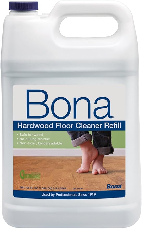 Bona Hardwood Floor Cleaner Refill Clear Family-Value 1gallon