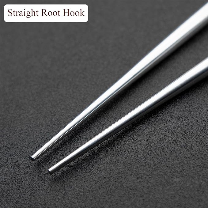 Bonsai tools 200 / 240 Mm Straight Bonsai Root Hook Made By Aviation Aluminum Alloy (Type A (200Mm))