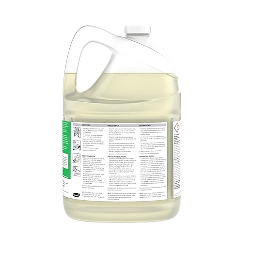 Diversey Floor Science CBD540458 Professional Cleaner and Restorer Spray Buff, Cleans & Shines with Citrus Scent, Ready-to-Use, 1-Gallon