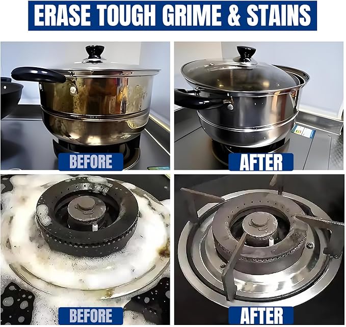 Bar Keeper’s Friend Cooktop Cleaner, Lemon Scent (13 oz) & Non-Abrasive, Washable Microfiber Cleaning Cloth (16x16 in) - Home Cleaning Supplies Kit