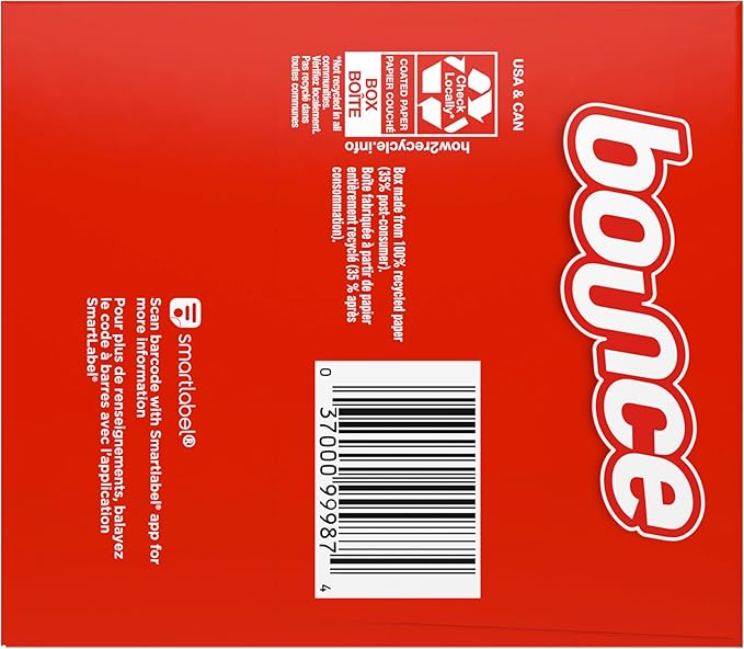 Bounce Fabric Softener Sheets, Fresh Linen Scent, 240 Count