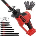 Reciprocating Saw for Milwaukee M18 Battery,【Battery Not Included】,Cordless Sawzall with 8 Blades,0-3000SPM Variable Speed, Cordless Reciprocating Saws for Wood/Metal/PVC Cutting