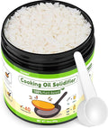 Cooking Oil Solidifier, Solidifies Up to 40 Cups from Mess, 100% Plant-Based Used Oil Solidifying Powder, Grease Hardener Disposal for Kitchen