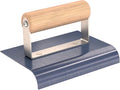 Bon 22-928 6-Inch by 4-Inch Blue Steel Sidewalk Edger with 3/4-Inch Radius and 7/8-Inch Lip with Wood Handle