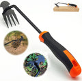 Hand Weed Puller Dual-Action 4-Claw Weeder with Ergonomic Grip Garden Tool for Efficient Root Removal Precision Weed Extraction Ideal for Garden Enthusiasts