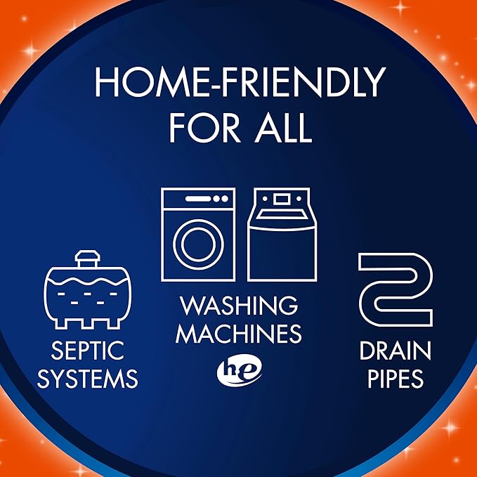 Glisten Washing Machine Cleaner & Freshener Deodorizer for All Top Load and Front Load Washers and HE Machines, Made in the USA, Fresh Scent, 9 Tablets (Pack of 12)