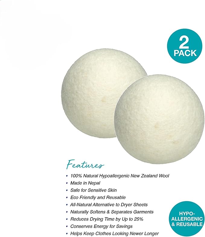 Laundry 360 2 Pack Dryer Balls