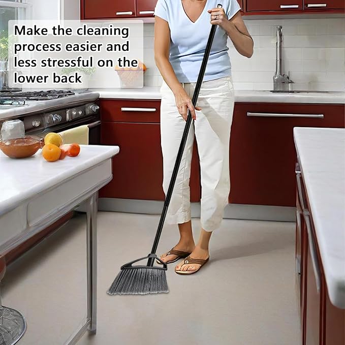 Brooms for Sweeping Indoor, House Brooms for Sweeping Indoor, Angle Broom for Floors, Kitchen Broom, Floor Broom Applied for Courtyard, Garage, etc.