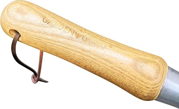 Garden Guru Eco Super Strong Garden Trowel with Ergonomic Wood Handle - 100% Recycled Stainless Steel - Rust Resistant - FSC Certified Wood - Perfect Tool for Gardening Weeding Transplanting & Digging
