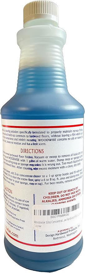 Woodwise 32oz Concentrate No-Wax Hardwood Floor Cleaner