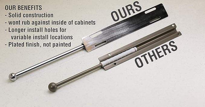 12" Valet Rod Standard for Closet Oil Rubbed Bronze OB Metal