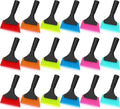 18 Pcs Small Squeegee 5 Inch Window Tint Silicone Squeegee Cleaning with Non Slip Handle Wiper Window Tinting Tools for Car Glass Mirror Shower Bathroom Auto (6 Colors)