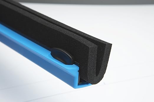 Vikan 77533 Squeegee,Fixed Head,Floor,20",PP/RB,Blue