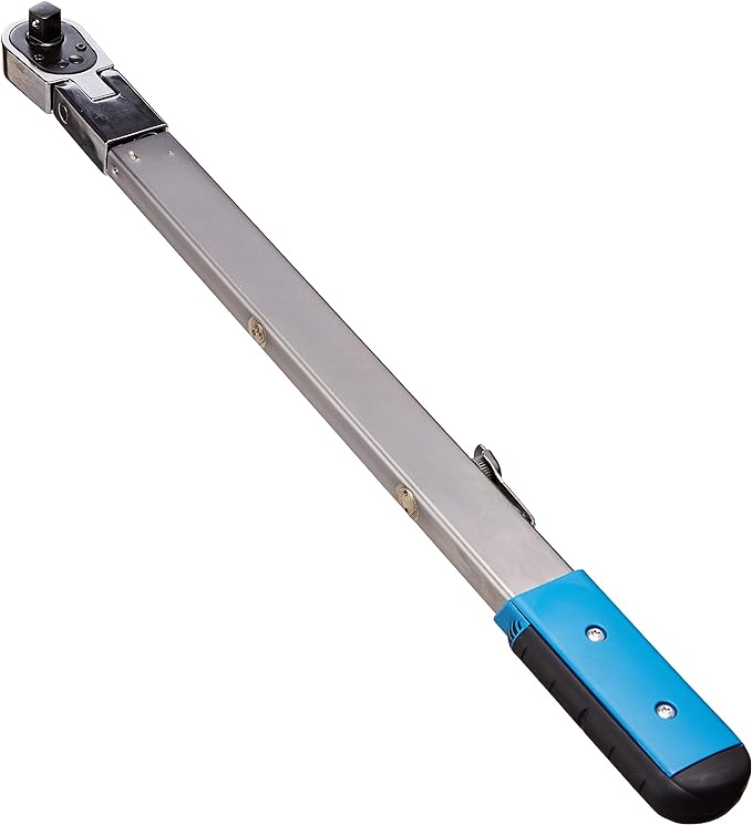 Precision Instruments PREC3FR250F Silver 1/2" Drive Split Beam Torque Wrench with Flex Head