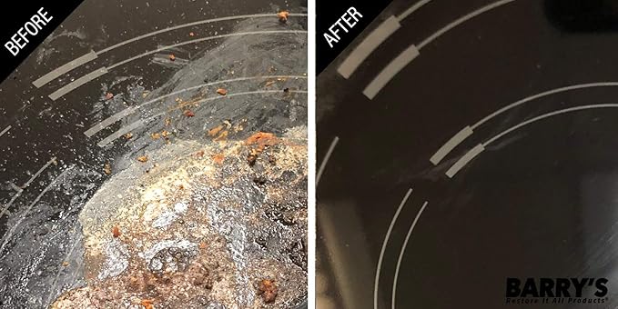 Barry's Restore It All Products - Ceramic Glass Cooktop Rescue Kit | Easily and Safely remove: Baked-on Deposits, mineral deposits and MORE!