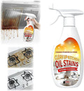 New Heavy Duty Kitchen Cleaner, Clean Up Kitchen Oil Stains Spray, Multipurpose Oil Stain Cleaner, Cleaning Spray for Home Kitchen