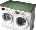 Gashell Washer Dryer Countertop, 27.5" x 54" Bamboo Washer and Dryer Countertop for Laundry Room Organization (Forest Green)