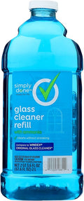 Glass Cleaner Refill, with Ammonia, 67.6 Ounce