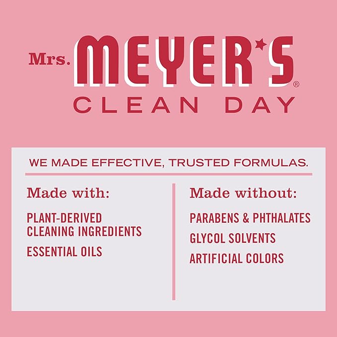 MRS. MEYER'S CLEAN DAY All-Purpose Cleaner Spray, Limited Edition Peppermint, 16 Fl. Oz (Pack of 4)