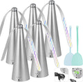 VAIPI 5 Pack Fly Fans for Tables, Outdoor Indoor Portable USB Fly Fan with 2 Fly Swatter, USB & Battery Operated Table Top Food Fan Picnic Fly Spinner for Restaurant, Patio, Kitchen, Party, BBQ