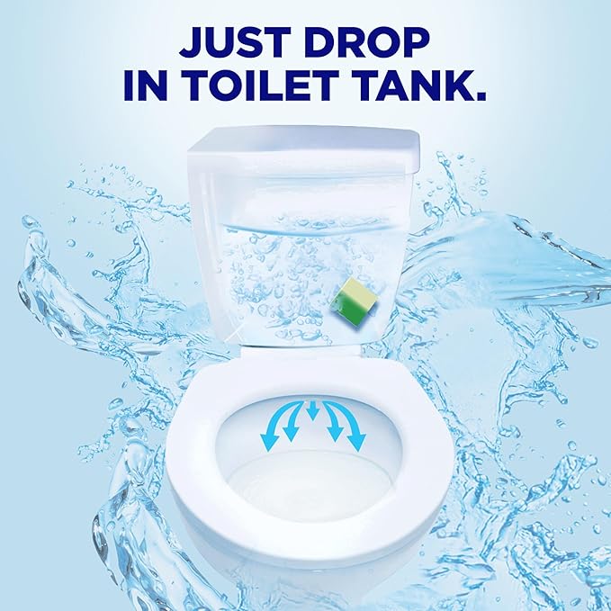 Soft Scrub In-Tank Toilet Cleaner Clear Water DuoCubes, 4ct, Lemon Fresh