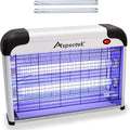 ASPECTEK Insect Killer, Bug Zapper, Powerful 20W Electronic Indoor Fly Zapper, Mosquito Killer-Indoor Use Including Free 2 Pack Replacement Bulbs