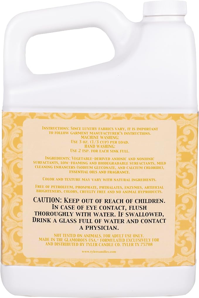 Tyler Candle - French Market Half Gallon (1.89 liters) Size Laundry Detergent