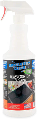 Absolutely Clean Amazing Ceramic & Glasstop oven cleaner heavy duty- Fume Free & Scratch Free - Streakfree - Powerful, Natural Enzymes - USA Made (32 oz)