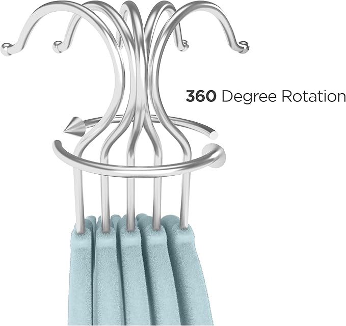 TechZoo 50 Pack Premium Baby Velvet Hangers (Blue) - 11.8" Inches Non-Slip, Ultra-Slim & Space-Saving Toddler Hangers - 360° Rotating Hook, Strong & Durable Hanger for Children, Infant & Toddler