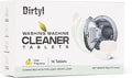 Washing Machine Cleaning Tablets, 32 Count, Lemon Scent – Deep Clean Descaler for Front & Top Load Washers, Removes Odor, Dirt & Limescale From Drum & Rubber Tub Sealing, Pet & Septic Safe