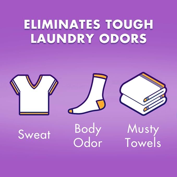 Arm & Hammer Plus OxiClean Odor Blasters Fresh Burst, 35 Loads Liquid Laundry Detergent, 61.25 Fl oz