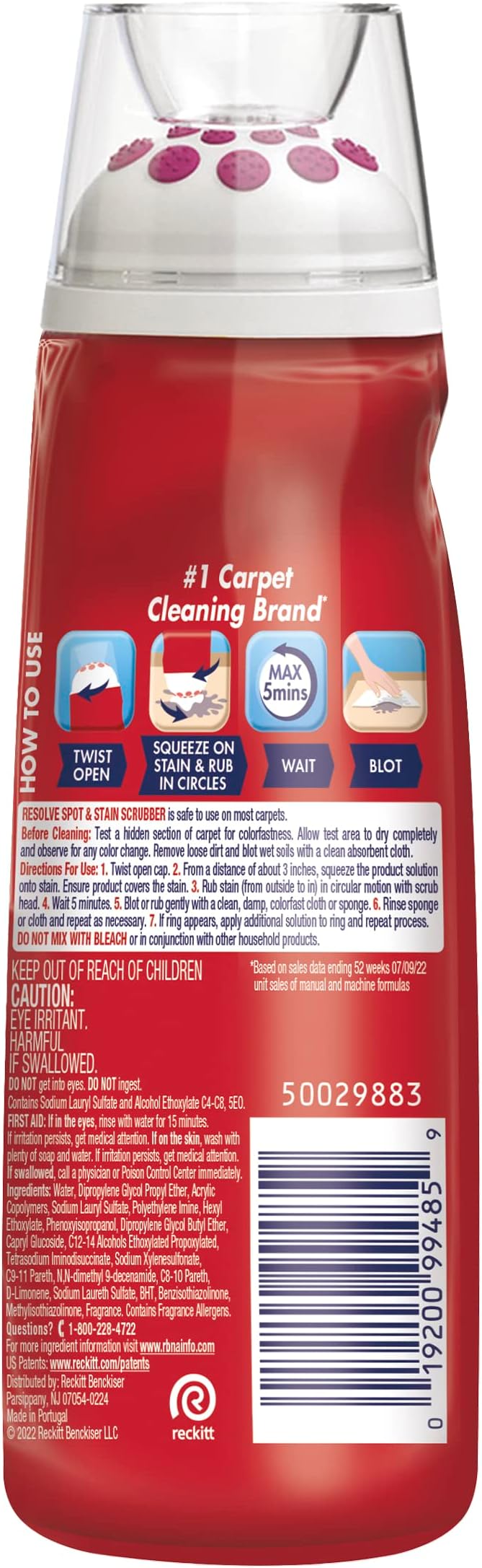 Resolve® Carpet Spot & Stain Scrubber 6.7 oz.