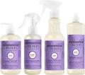Mrs. MEYER'S Variety, 1 Room Freshener, 8 OZ, 1 Liquid Dish Soap, 16 OZ, 1 Liquid Hand Soap,12.5 OZ, 1 Multi-Surface Cleaner 16 OZ, 1 CT (Lilac)