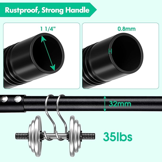 Lilyvane Half Moon Manual Lawn Edger - 36 Inch Long Handle- Heavy Duty Manual Edging Tool for Driveway, Sidewalk, Flower Bed, Landscaping Black