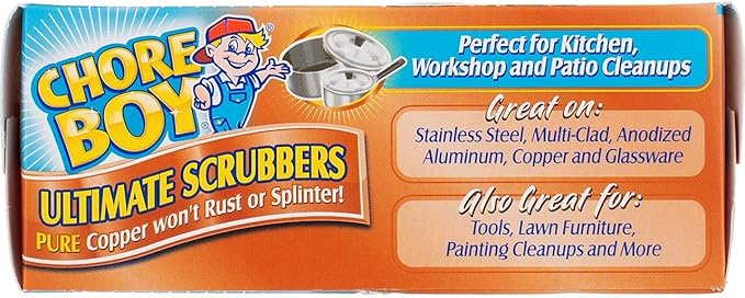Chore Boy Copper Scouring Pad - 2 ct - 2 pk
