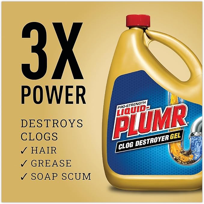 Drain LIQ PLUMR PRO 80OZ