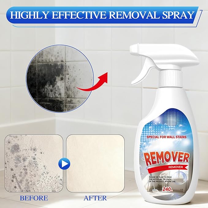 KOSIMI Highly Effective Removal Spray, Wall Cleaner Spray, Multi-Surface Cleaning Solution,for Wood, Tile, Fabric, Bathrooms, Kitchens (8.46 fl.oz)