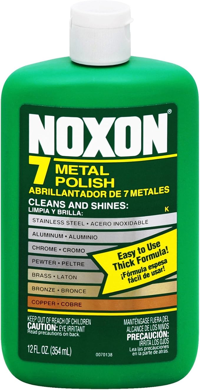 Noxon Multi-Purpose Metal Polish Liquid, 12 oz