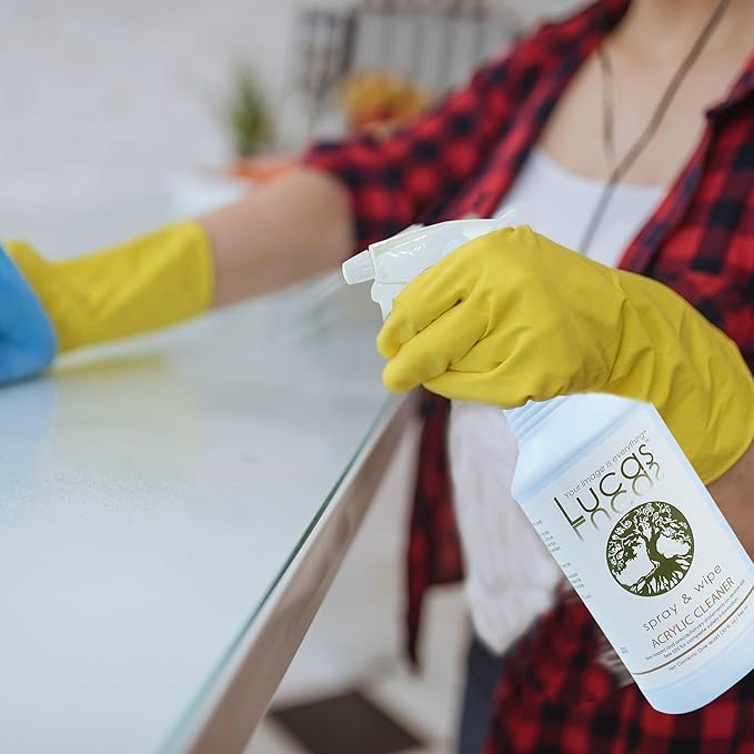 LUCASOL Acrylic and Plastic Cleaner, 32 Ounce