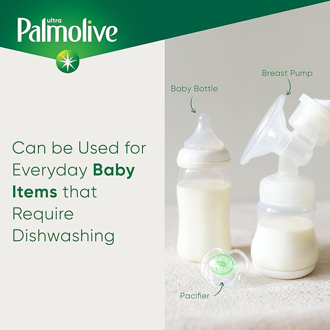 Palmolive Ultra Dishwashing Liquid Dish Soap, Pure + Clear Fragrance Free (Packaging may vary) - 32.5 Fluid Ounce (Pack of 3)