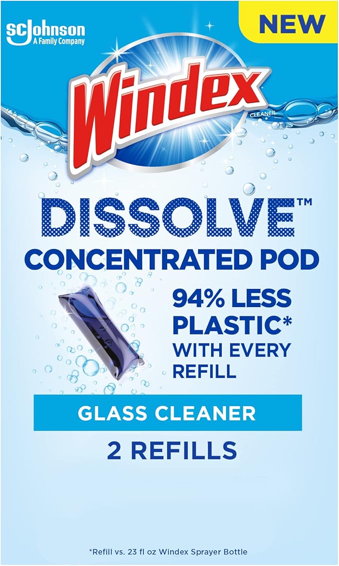 WINDEX DISSOLVE PODS2PK REFILL 2X0.28FLOZ