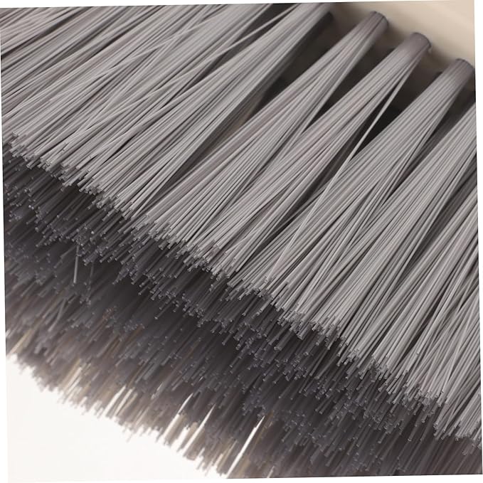 1Set Kitchen Desktop Cleaning Brush Broom Dustpan Kit Ergonomic Home Cleaning Accessory Durable and Flexible Bristles for Easy Dust Removal White