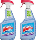 Windex Cleaners, Blue, 26 fl. oz. 2 Count (Crystal RAIN)