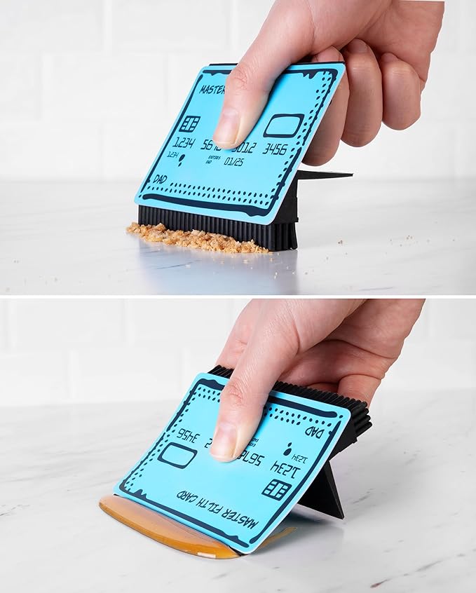 Swipe ’N Wipe – Credit Card Sink Squeegee (Blue)