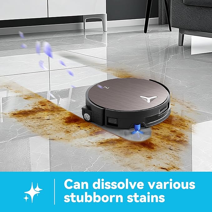 Floor Cleaning Solution, Compatible with Ecovacs Cleaning Solution, for DEEBOT X11 OMNI Cyclone / X9 PRO OMNI / T80 OMNI / T50 PRO OMNI / N30 Series / N20 Series and all other Robot Vacuum Cleaners
