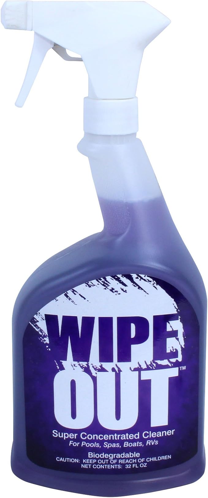 Wipeout Wipe Out 6012 All Purpose Surface Cleaner for Swimming Pools, 1-Quart