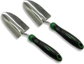 Edward Tools Bend-Proof Garden Trowel - Heavy Duty Polished Stainless Steel - Rust Resistant Oversized Garden Hand Shovel for Quicker Work - Digs Through Rocky/Heavy soils - Comfort Grip (2)